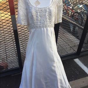 Wedding dress size 10